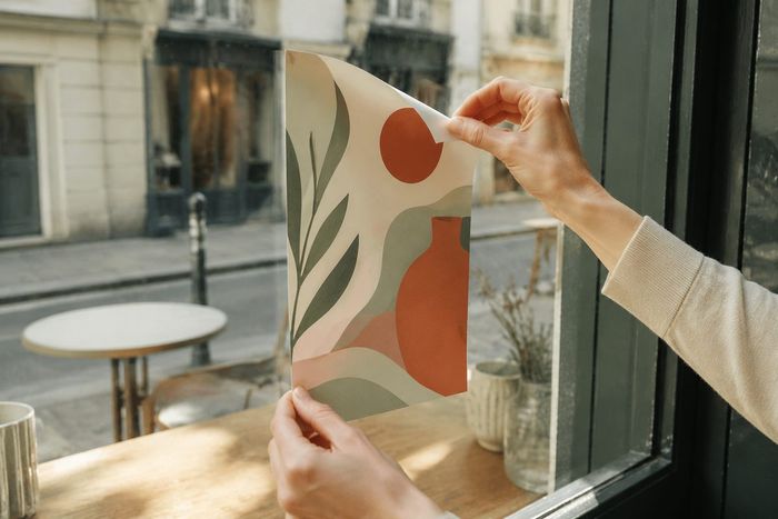 Adhésif Yupo Tako repositionnable, impression KOOPRINTA