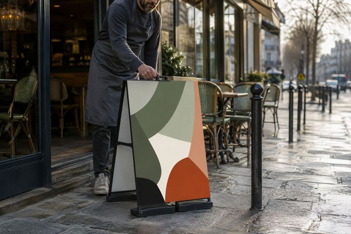 Stop trottoir, impression KOOPRINTA
