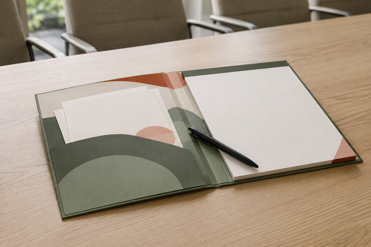 Conférenciers et porte-documents personnalisés · KOOPRINTA